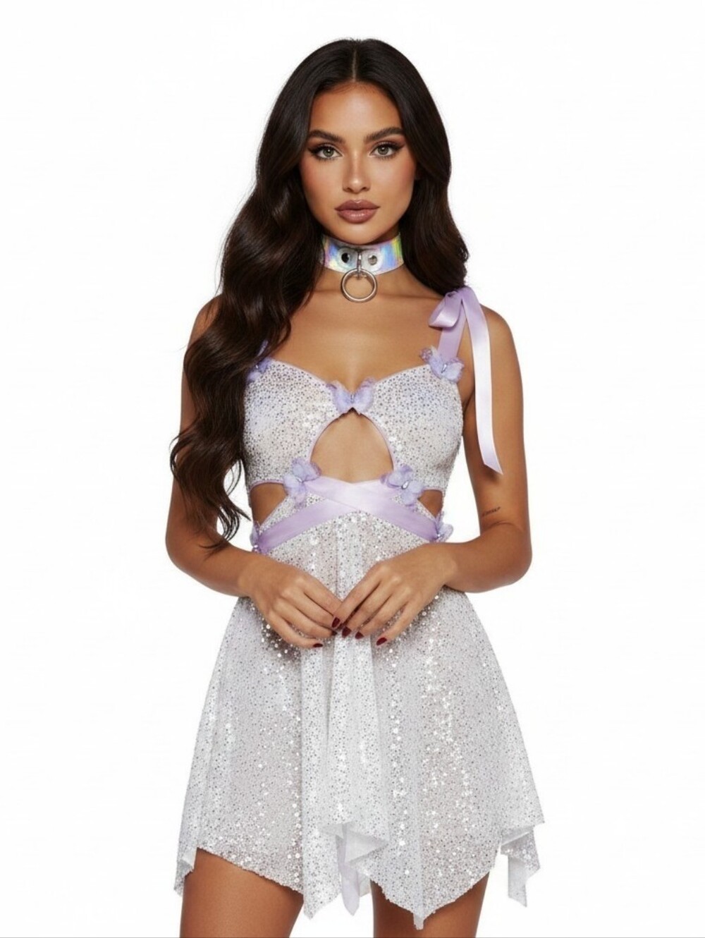 Dolls Kill Mystical Stars Mini DressClub Exx NWT